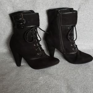 Black booties